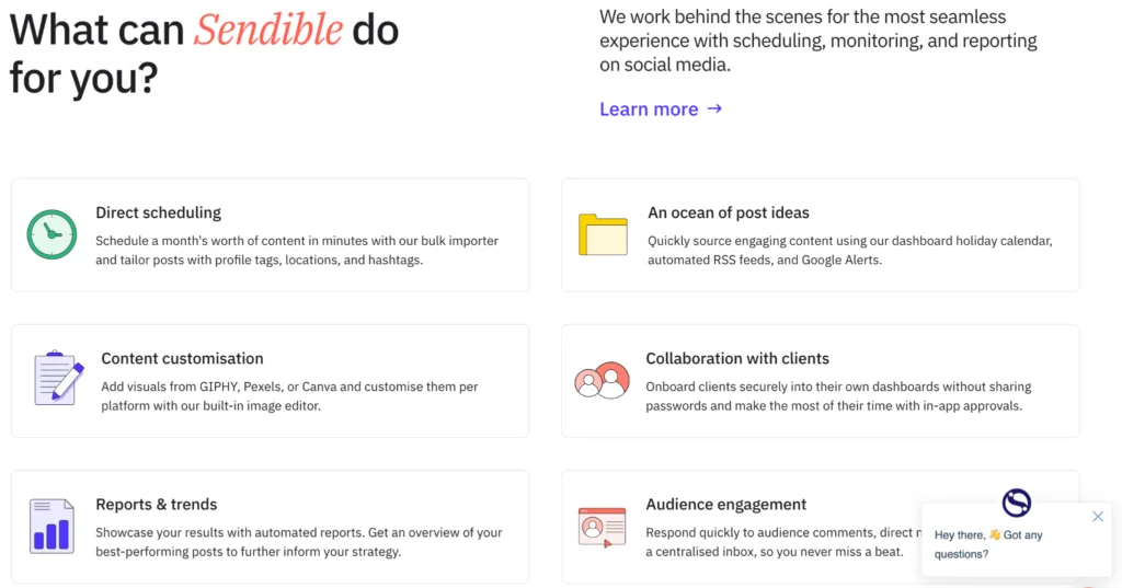 White Label Software for Content Marketers - Sendible