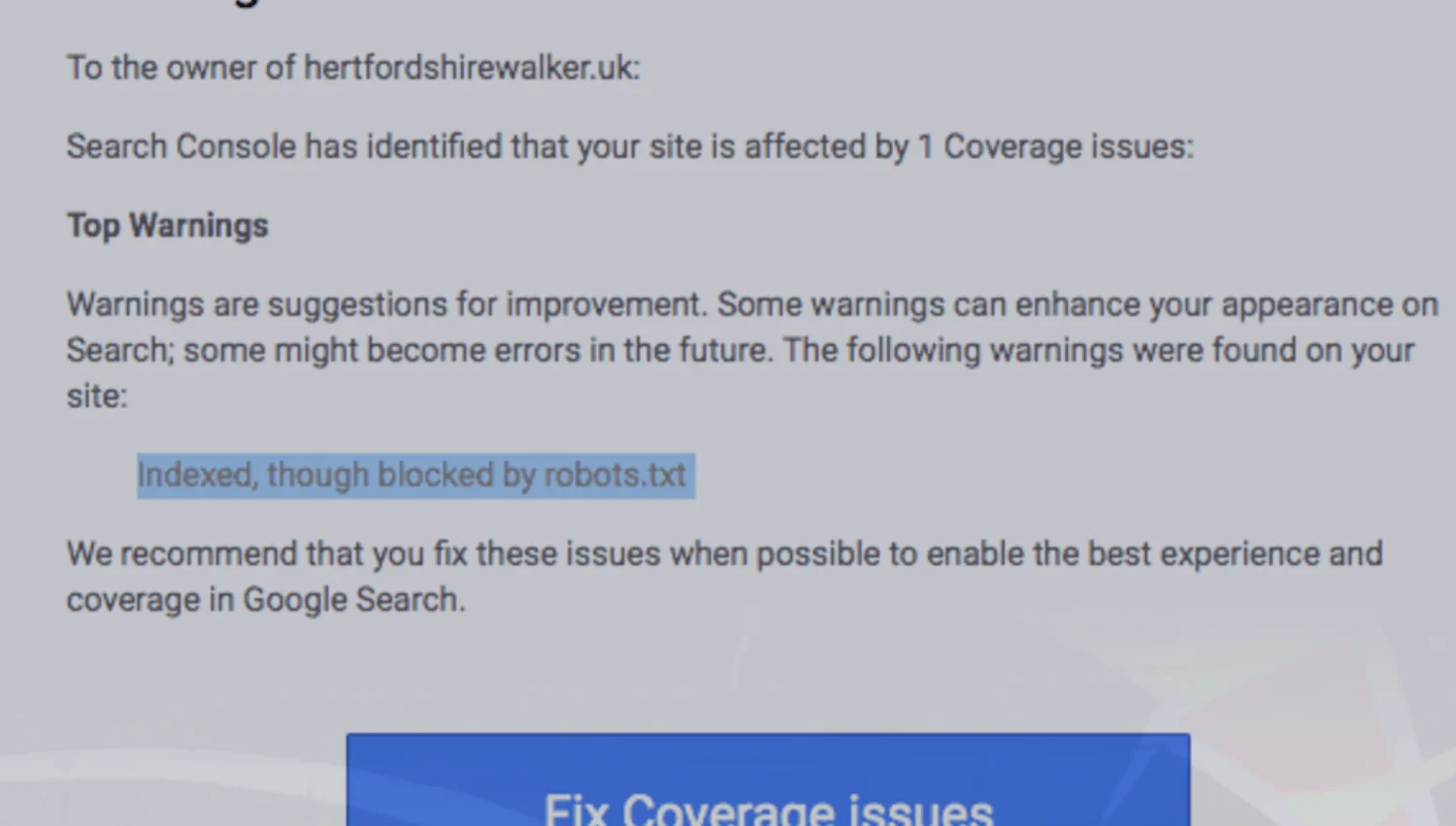 Indexed, Though Blocked by Robots.txt: Everything You Need to Know