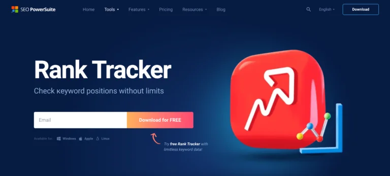 SEO PowerSuite Rank Tracker